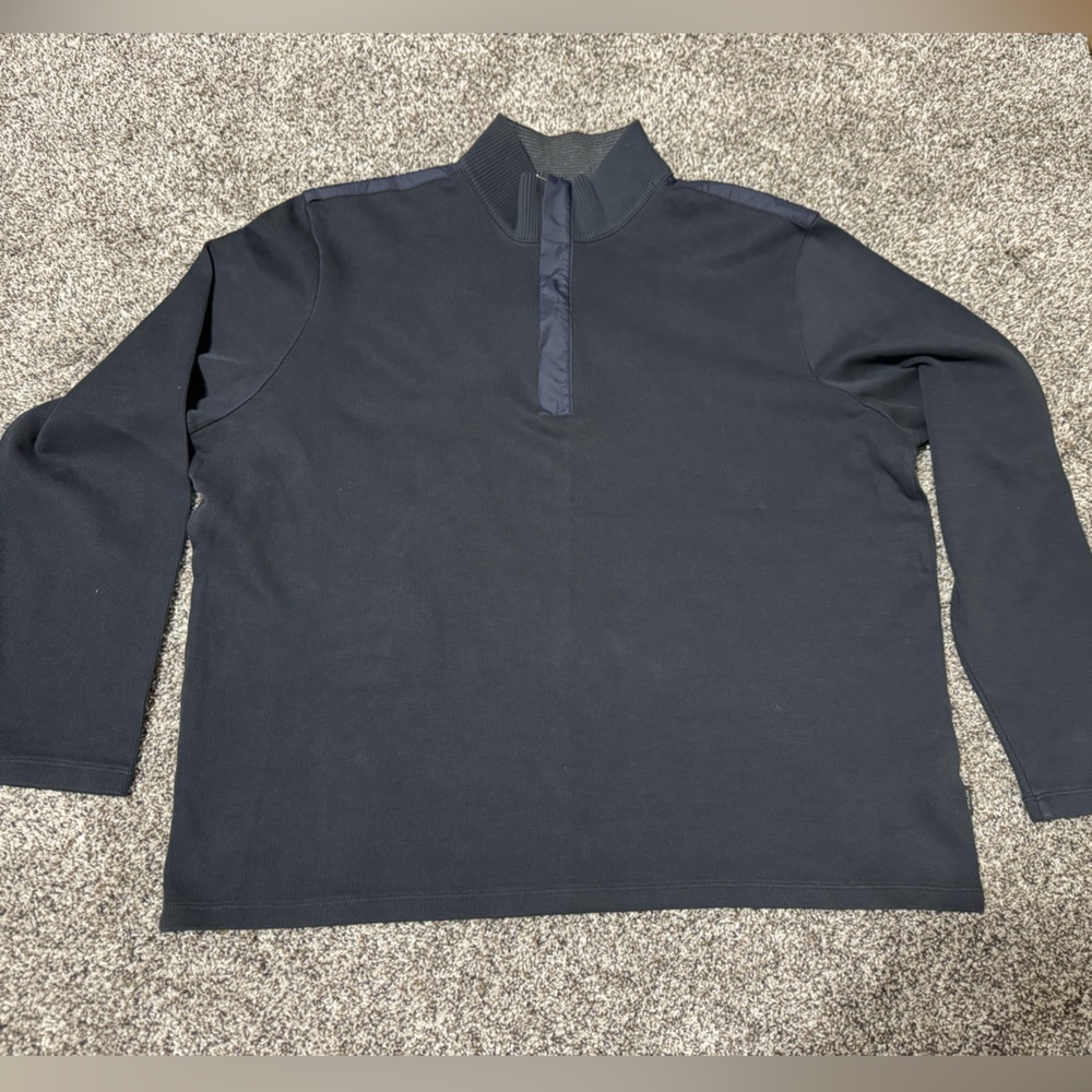 Hugo Boss - Men’s Size XXL - Navy Blue 1/4 Zip